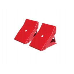 Chocks, metal wheel chock, set of 2, foldable