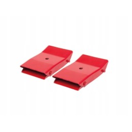 Chocks, metal wheel chock, set of 2, foldable