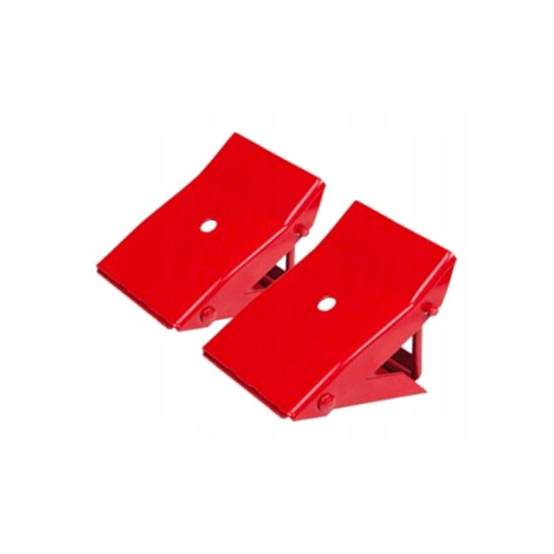 K2A19 wheel chocks, metal set, 2 pcs