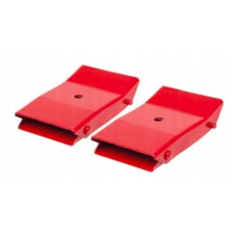 T1g96 metal set of 2 foldable wheel chocks
