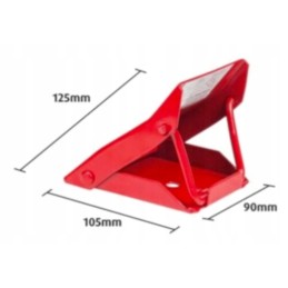 T1g96 metal set of 2 foldable wheel chocks