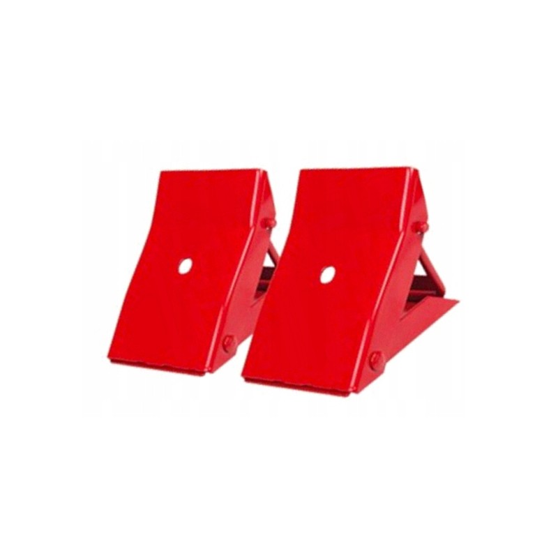 Chocks q3i43 wheel chock metal set of 2 pcs