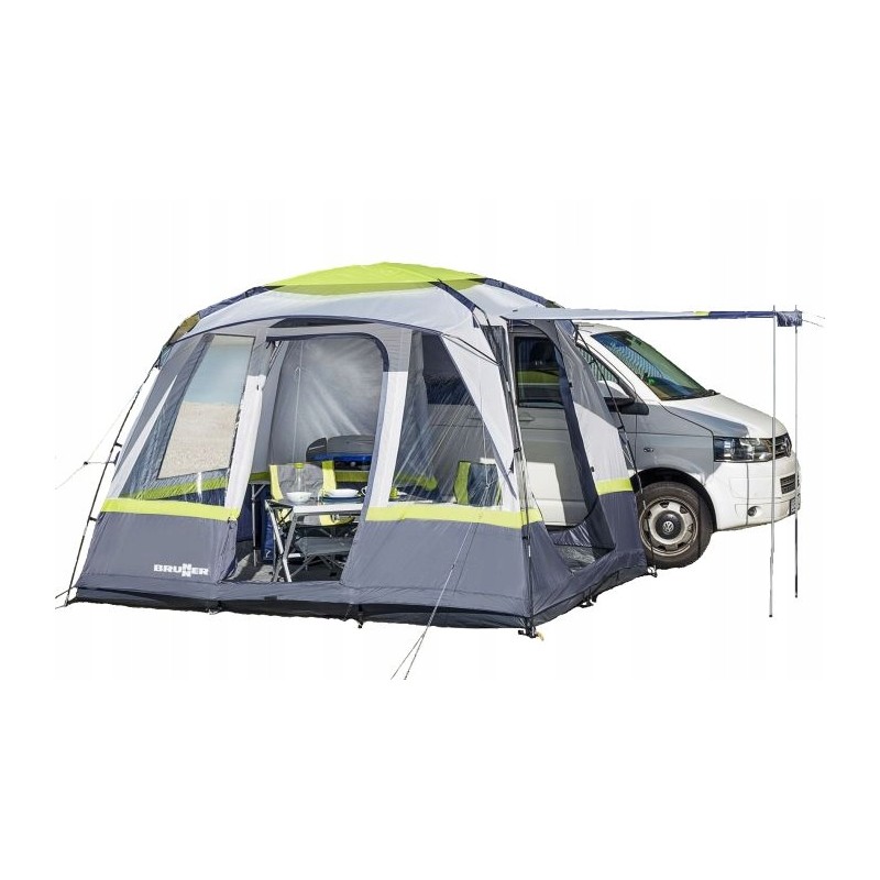 Tent for a camper and a Brunner bus trailer