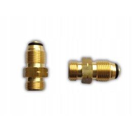 Adapter for gas cylinders from Norway, propane butane adapter