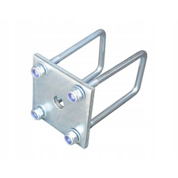 Spring clamp, axle mounting kw 60mm m12