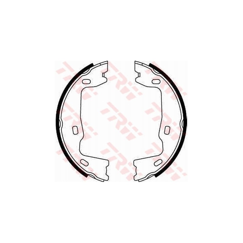 Trw gs8223 brake shoe kits parking brake