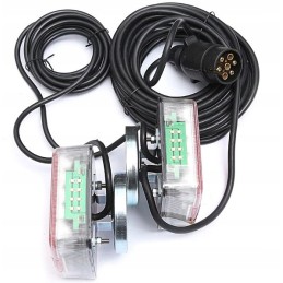 Set of LED tail lamp magnet trailer 5m lamps