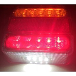 Set of LED tail lamp magnet trailer 5m lamps