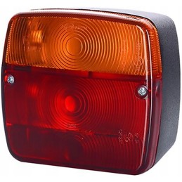 Combined rear lamp for trailer, universal brake light 12 24v