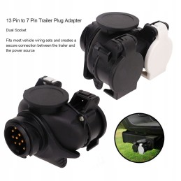 13 pin to 7 pin trailer plug adapter