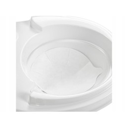 Paper insert for toilets in a tourist toilet, 40 pieces, toilet pure turismus pl