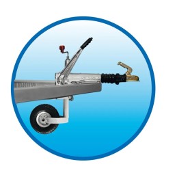 Trailer hitch cover, cover, drawbar hook