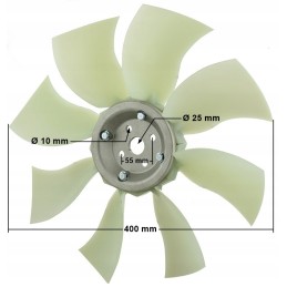Windmill fan forklift engine gm 4 3