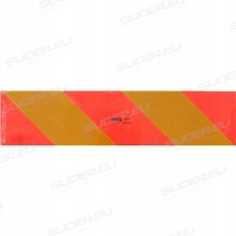 Warning sign for heavy vehicles, 2 pieces, 56x14