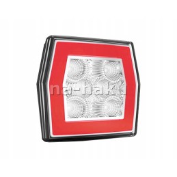 Hermetic, 2-function trailer LED reversing lamp