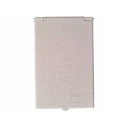 External connection socket 230v white turismuspl