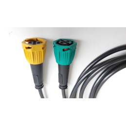 Bayonet harness cables for bicycle platform, 13 pin plug, 2m cable