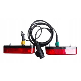 Bayonet harness cables for bicycle platform, 13 pin plug, 2m cable