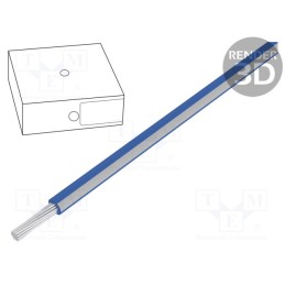 5 m x LAPP - 4160526 - Wire, Multi-Standard SC 2.1,X07V-K, stranded, Cu, 2.5mm2, PVC