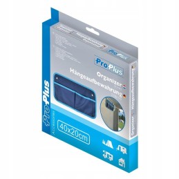 Suspended organizer with double pocket proplus