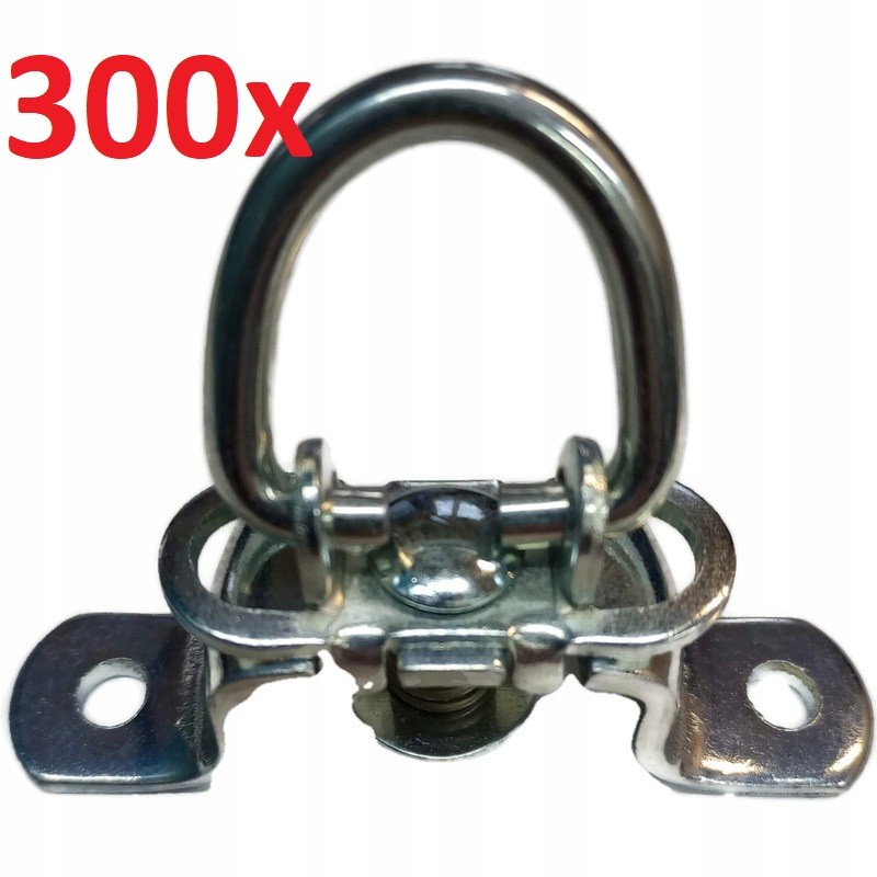 Swivel, movable and oscillating side grip for trailer tarpaulin holder, 300 pcs