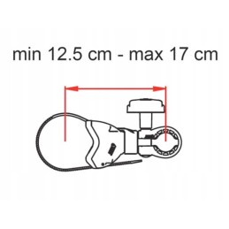 Bike block 1 rack holder fiamma red