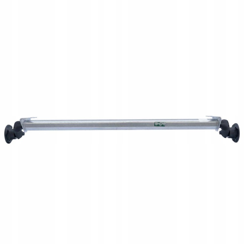 Unbraked trailer axle al ko 1240mm 100x4