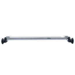 Unbraked trailer axle al ko 1240mm 100x4