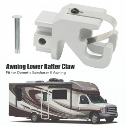 RV crank handle clips