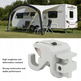 RV crank handle clips