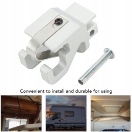 RV crank handle clips