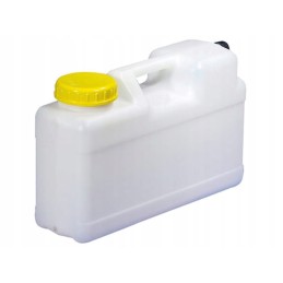 Tank canister water container 12 l with cap