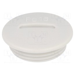5 pcs x HUMMEL - 1.251.1600.11 - Stopper, PG16, IP54, polyamide, grey, V-N-FS, Thread: PG, 6mm