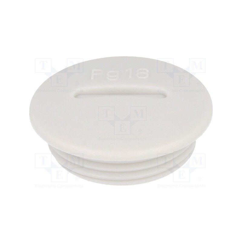 5 pcs x HUMMEL - 1.251.1600.11 - Stopper, PG16, IP54, polyamide, grey, V-N-FS, Thread: PG, 6mm