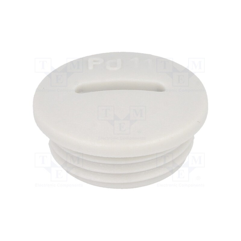 5 pcs x HUMMEL - 1.251.1100.11 - Stopper, PG11, IP54, polyamide, grey, V-N-FS, Thread: PG, 6mm