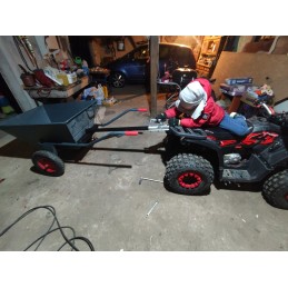 Winterhoff ball hitch, pipe diameter 50mm, 800kg hook