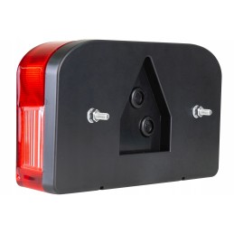 Left fristom rear lamp with a reflective triangle