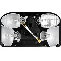 Left fristom rear lamp with a reflective triangle