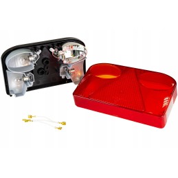 Left fristom rear lamp with a reflective triangle