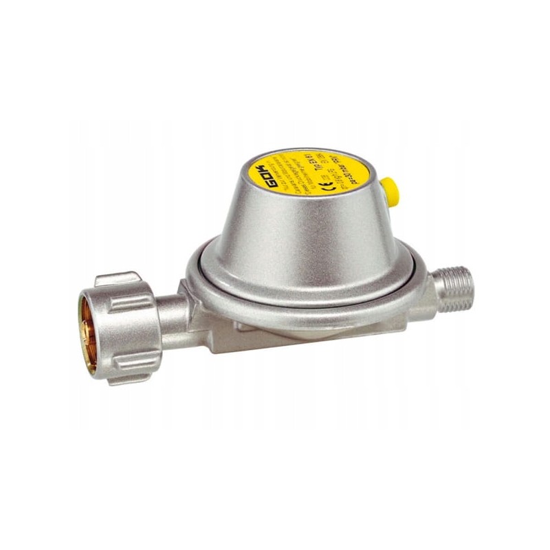 30 mbar reducer for caravans or campers with a 1-5 kg h certificate