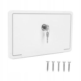 Campervan caravan door with lock