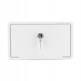 Campervan caravan door with lock