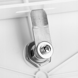 Campervan caravan door with lock