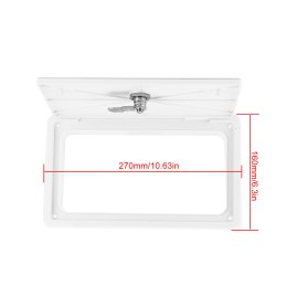 Campervan caravan door with lock