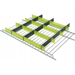 Organizer for refrigerator, cabinet, slats, 8 pcs