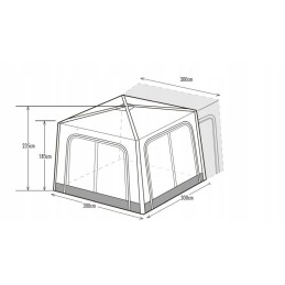Triton Westfield inflatable vestibule tent