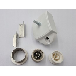 Double-sided push lock nickel furniture lock with rods