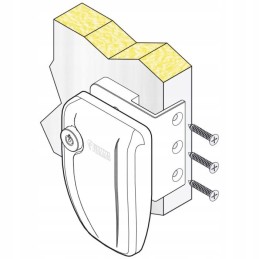 Safe door frame 3 white fiamma door protection