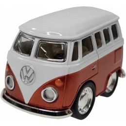 VW bus mini toy car with drive, 5 cm