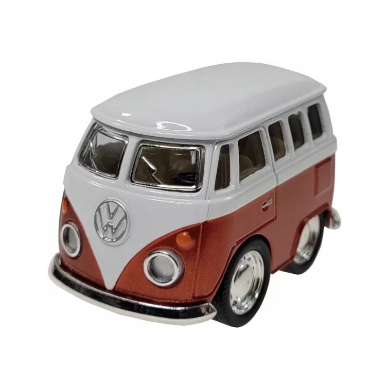 VW bus mini toy car with drive, 5 cm